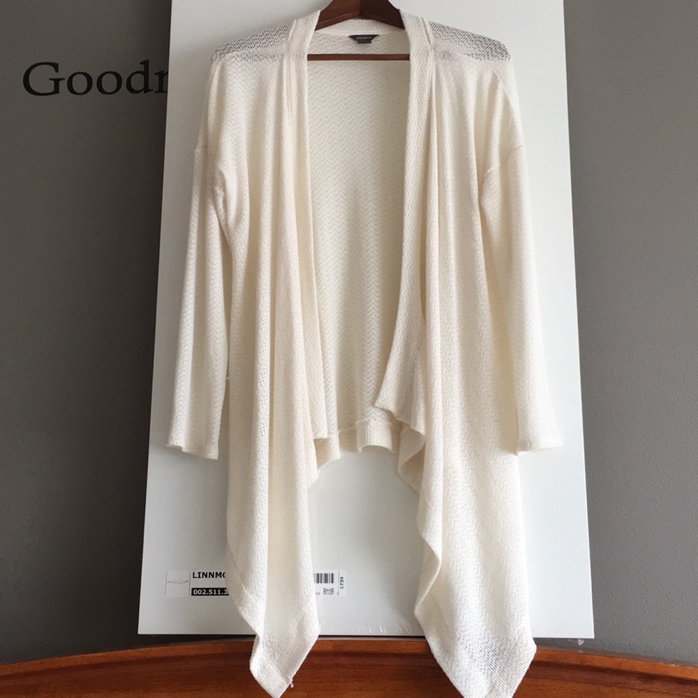 Eddie Bauer cascading cardigan